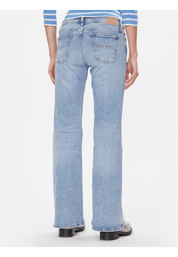 Tommy Jeans Jeansy Sophie DW0DW17200 Niebieski Flare Fit. Kolor: niebieski