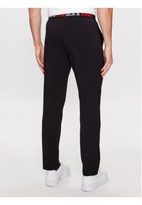 Jack & Jones - Jack&Jones Spodnie piżamowe 12244401 Czarny Regular Fit. Kolor: czarny. Materiał: bawełna #7