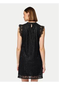 Pieces Sukienka codzienna Olline 17146419 Czarny Regular Fit. Okazja: na co dzień. Kolor: czarny. Materiał: syntetyk. Typ sukienki: proste. Styl: casual