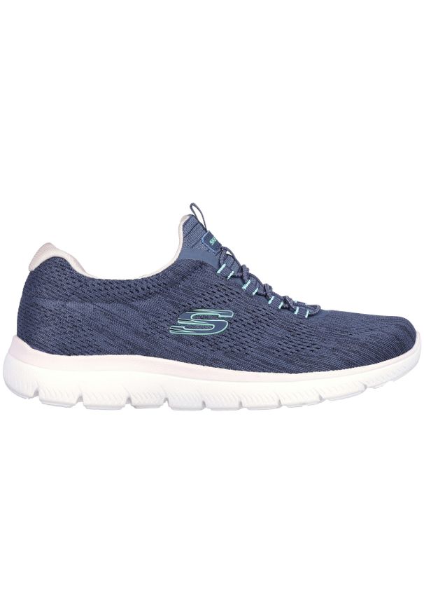 skechers - Buty damskie SKECHERS Summits Fun Flare. Kolor: niebieski