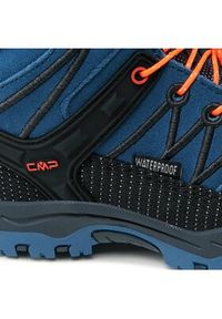 CMP Trekkingi Kids Rigel Mid Trekking Shoe Wp 3Q12944 Niebieski. Kolor: niebieski. Materiał: nubuk, skóra. Sport: turystyka piesza #3