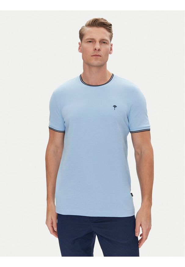 JOOP! T-Shirt 17 JJ-16Platon 30045543 Błękitny Modern Fit. Kolor: niebieski. Materiał: bawełna