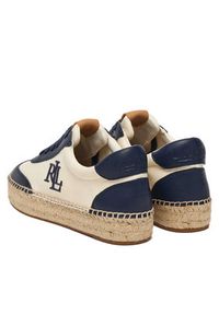 Lauren Ralph Lauren - LAUREN RALPH LAUREN Espadryle 802P04428001 Biały. Kolor: biały. Materiał: skóra #4