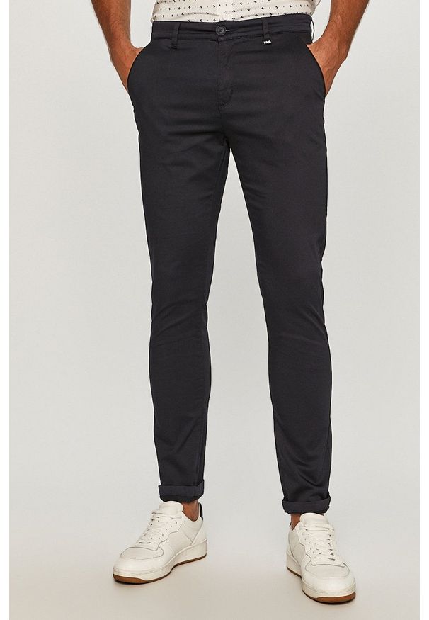 Karl Lagerfeld - Spodnie. Kolor: niebieski
