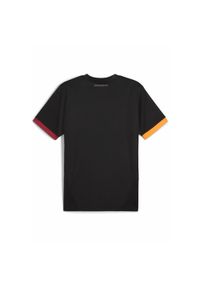 Puma - Męska koszulka Galatasaray SK Special PUMA Black Intense Orange Red Rhythm. Kolor: wielokolorowy, pomarańczowy, żółty, czarny, czerwony. Materiał: prążkowany. Wzór: aplikacja