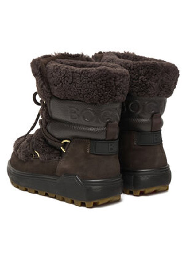 Bogner Śniegowce Chamonix S 10 A 22546704 Brązowy. Kolor: brązowy. Materiał: skóra