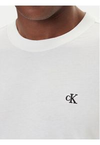 Calvin Klein Jeans Longsleeve Easy LV04RD247G Biały Regular Fit. Kolor: biały. Materiał: bawełna. Długość rękawa: długi rękaw