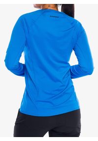 Bluza damska bez kaptura Mammut Selun FL Longsleeve Logo. Typ kołnierza: bez kaptura. Kolor: niebieski. Długość rękawa: długi rękaw