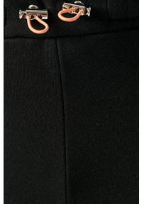 Ellesse - Spodnie. Kolor: czarny. Materiał: bawełna, poliester, dzianina. Wzór: gładki #2