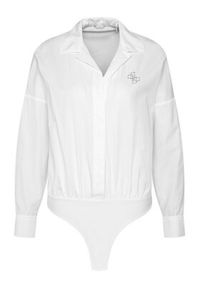 Guess Body W6RH61 WJ782 Biały Regular Fit. Kolor: biały. Materiał: syntetyk #2