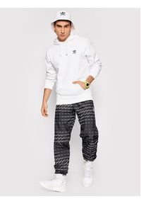 Adidas - adidas Bluza adicolor Essentials Trefoil H34649 Biały Regular Fit. Kolor: biały. Materiał: bawełna