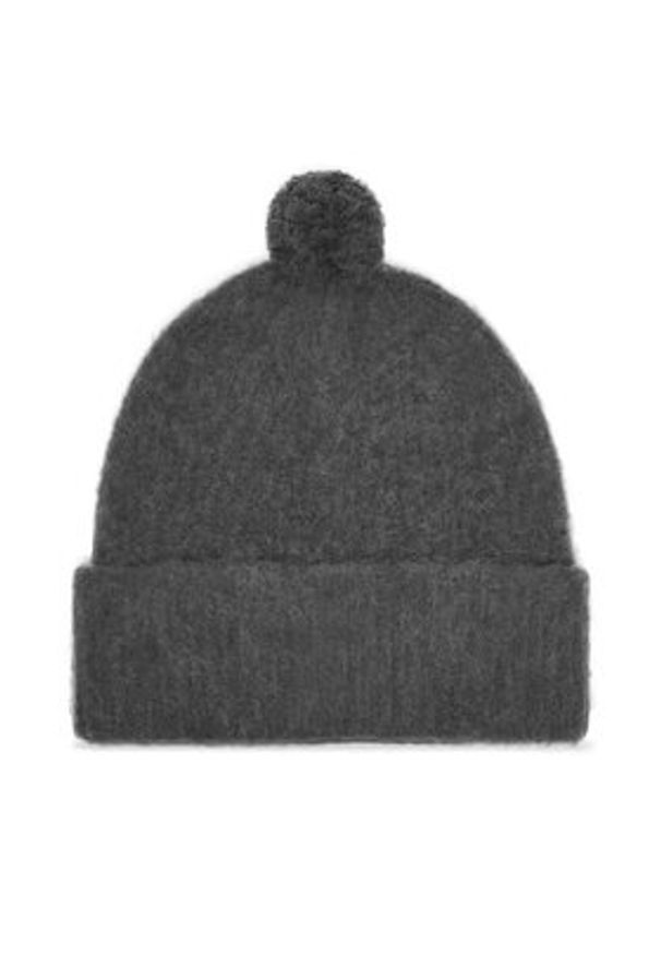 Calvin Klein Czapka Emblem Brushed LV04D8067G Szary. Kolor: szary. Materiał: materiał, poliamid