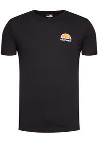 Ellesse T-Shirt Canaletto SHS04548 Czarny Regular Fit. Kolor: czarny. Materiał: bawełna