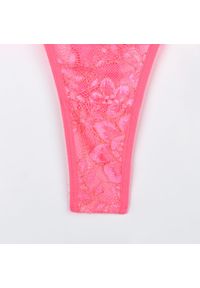 Intica - Komplet bielizny z falbanką i koronką dla kobiet Leontine. Kolor: czarny. Materiał: koronka. Wzór: koronka #9