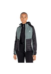 DARE 2B - Kurtka Ocieplana Damska Wełna Surmount II. Kolor: czarny, wielokolorowy, zielony. Materiał: wełna. Sport: turystyka piesza #1