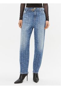 Pinko Jeansy Flexi 100232 A0IA Niebieski Relaxed Fit. Kolor: niebieski #1