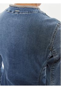 Liu Jo Kurtka jeansowa UA4196 D4448 Niebieski Regular Fit. Kolor: niebieski. Materiał: bawełna, jeans