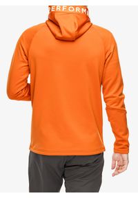 Bluza z zamkiem męska Peak Performance Rider Zip Hood. Kolor: pomarańczowy