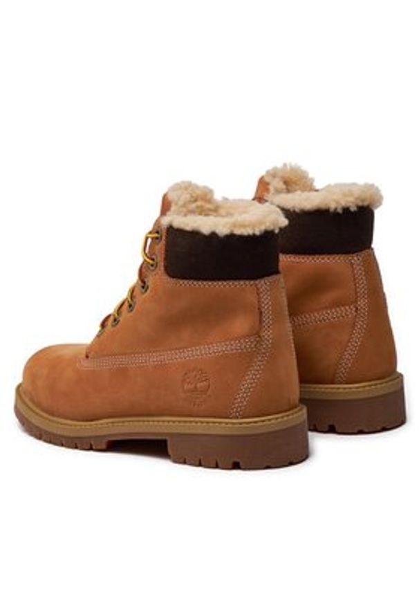 Timberland Trapery 6 In Prm A1BEI/TB0A1BEI2311 Brązowy. Kolor: brązowy. Materiał: skóra, nubuk
