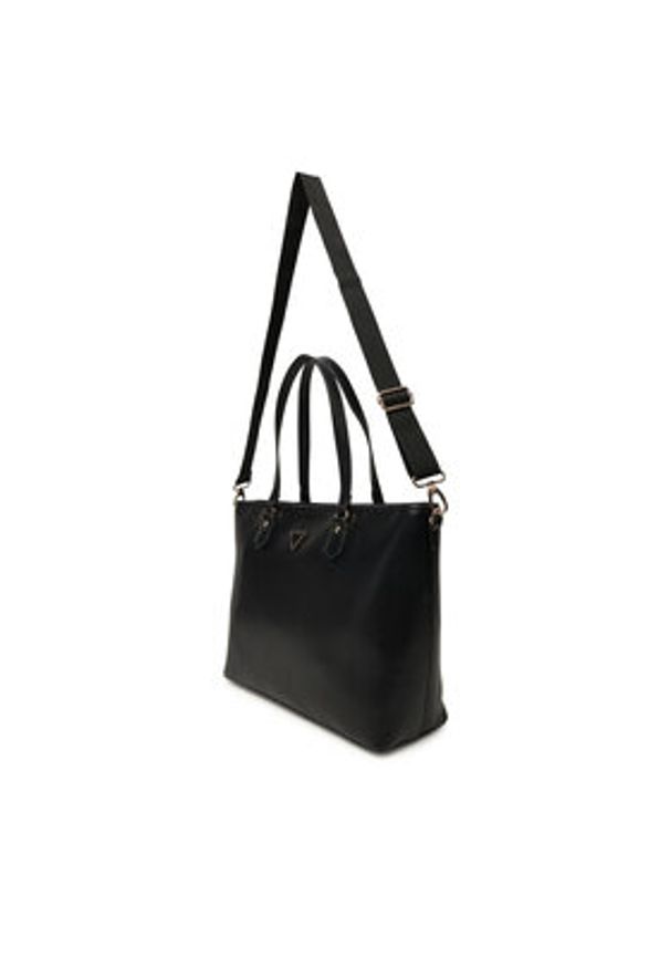 Guess Torba Norom Travel TWSN90 91024 Czarny. Kolor: czarny. Materiał: skóra