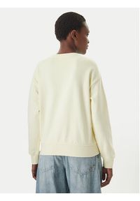 Calvin Klein Jeans Bluza Logo Graphic LV047F818G Biały Regular Fit. Kolor: biały. Materiał: bawełna #4