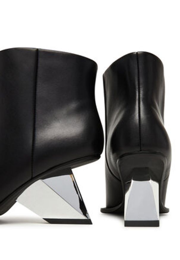 United Nude Botki Rockit Pull On Bootie 109470116 Czarny. Kolor: czarny. Materiał: skóra