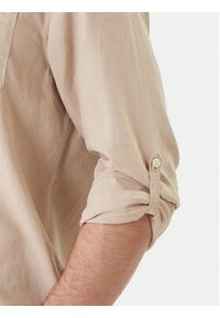 Guess Koszula F6GH06 WG3L0 Beżowy Regular Fit. Kolor: beżowy. Materiał: wiskoza #4