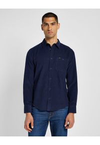 Lee - MĘSKA KOSZULA LEE SURE SHIRT REAL INDIGO 112355732 L66N008547