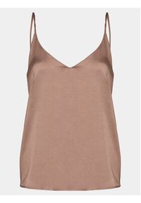 Marella Top Orda 2413161041200 Brązowy Regular Fit. Kolor: brązowy. Materiał: syntetyk #6
