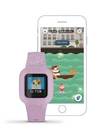 GARMIN - Garmin Vivofit Junior 3 Różowe kwiaty. Kolor: różowy. Styl: casual #5