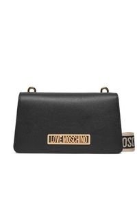 Love Moschino - LOVE MOSCHINO Torebka JC4145PP1IL1200A Czarny. Kolor: czarny. Materiał: skórzane #4