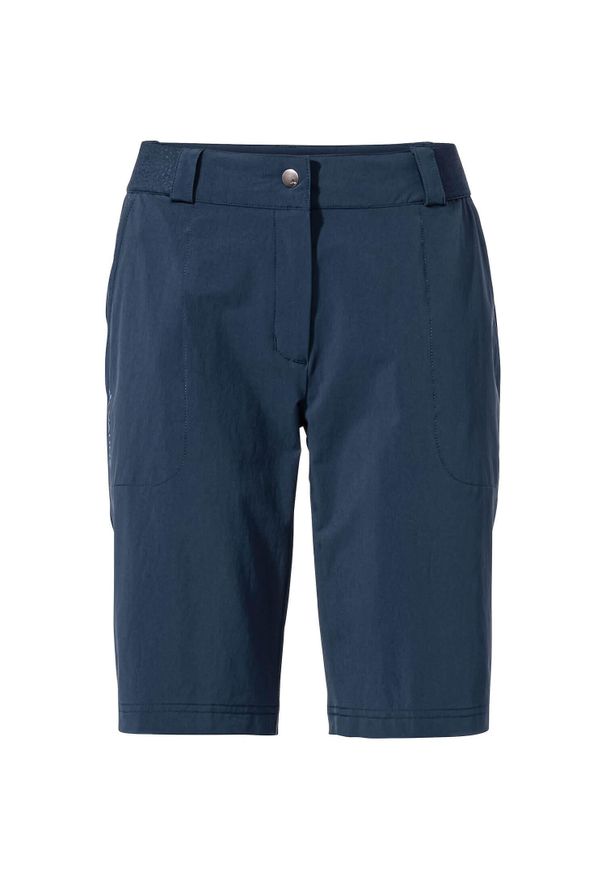 Spodenki turystyczne damskie Vaude Farley Stretch Shorts II. Kolor: niebieski