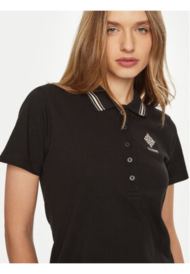 Guess Polo V5RP02 KCOK1 Granatowy Regular Fit. Typ kołnierza: polo. Kolor: niebieski. Materiał: bawełna