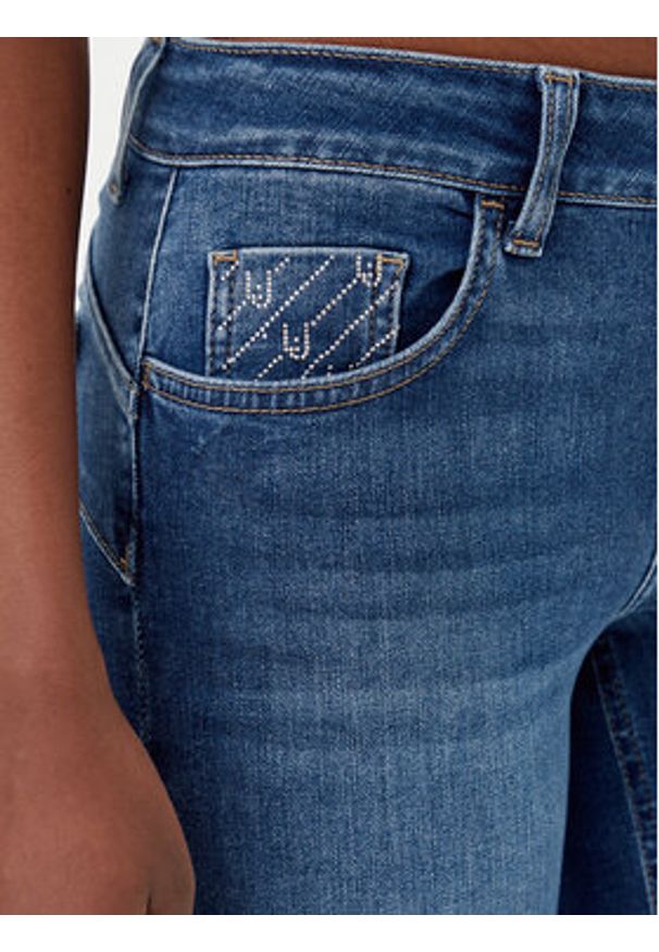Liu Jo Jeansy UA5003 D4615 Niebieski Skinny Fit. Kolor: niebieski