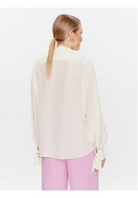 BOSS Bluzka 50483312 Écru Relaxed Fit. Materiał: jedwab #4