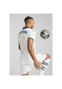 Puma - Męska koszulka dodatkowa Borussia Dortmund 24/25 PUMA White. Kolor: biały. Materiał: materiał