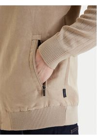 Bugatti Kurtka przejściowa 7600-15527E Beżowy Regular Fit. Kolor: beżowy. Materiał: bawełna #7