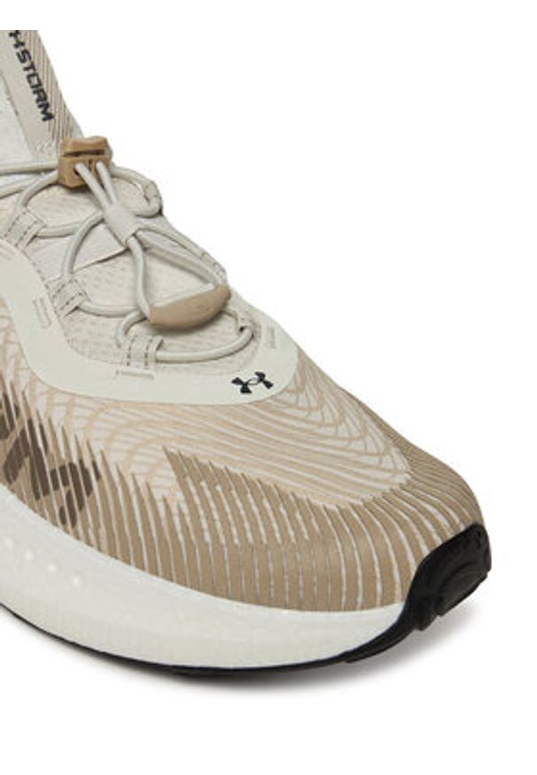 Under Armour Sneakersy UA U Phantom 4 Storm 3027625 Beżowy. Kolor: beżowy. Materiał: materiał