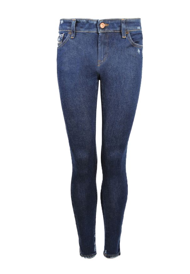 Diesel Jeansy "Slandy". Materiał: jeans. Wzór: aplikacja