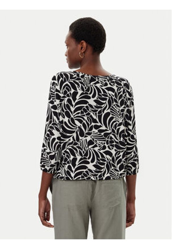 Olsen Bluzka 11105072 Czarny Regular Fit. Kolor: czarny. Materiał: wiskoza