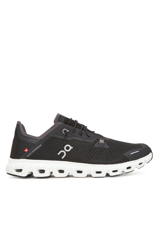 On Running Sneakersy Cloud 6 3MF10030299 Czarny. Kolor: czarny. Materiał: materiał. Sport: bieganie