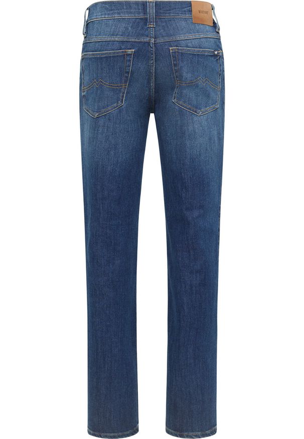 Mustang - Męskie Spodnie Jeansowe MUSTANG Tramper Straight Denim Blue 1015516 5000 882