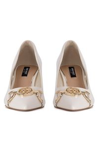 Nine West Szpilki CWBFS128-06 Écru. Kolor: kremowy. Materiał: skóra. Obcas: na szpilce #2