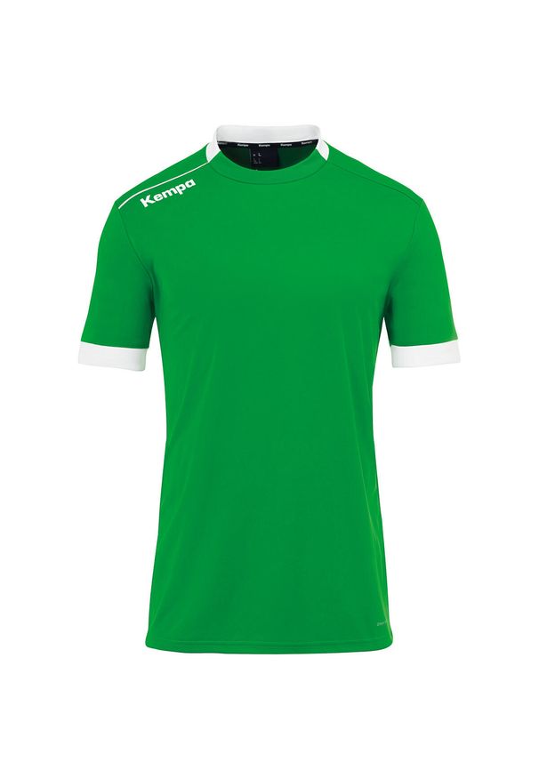 KEMPA - Koszulka dziecięca Kempa Player. Kolor: biały, wielokolorowy, zielony. Wzór: kolorowy