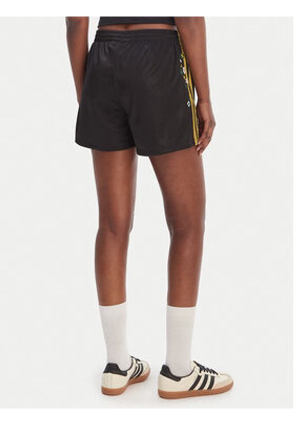 Adidas - adidas Szorty sportowe Liberty London Firebird KE3664 Czarny Loose Fit. Kolor: czarny. Materiał: syntetyk