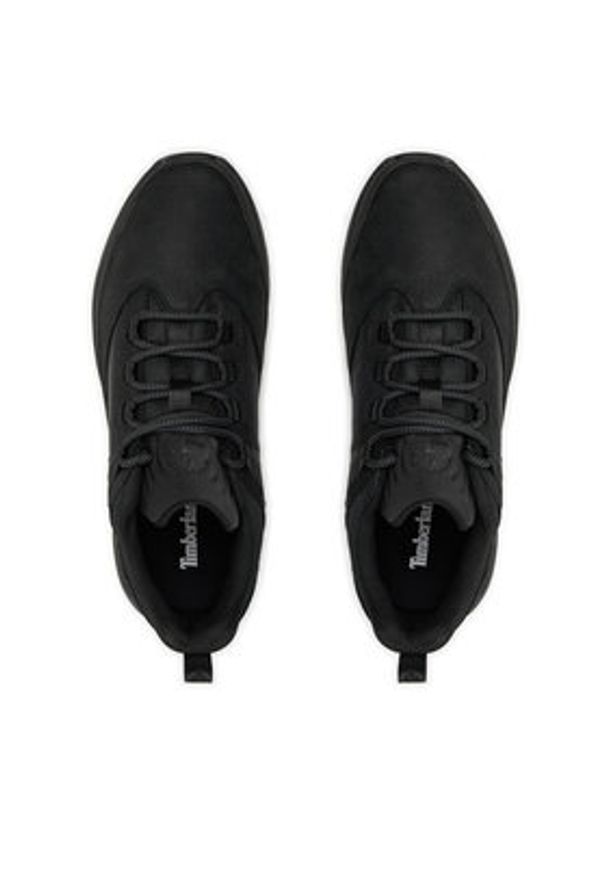 Timberland Sneakersy Euro Trekker Low F/L TB0A67KM0151 Czarny. Kolor: czarny. Materiał: nubuk, skóra