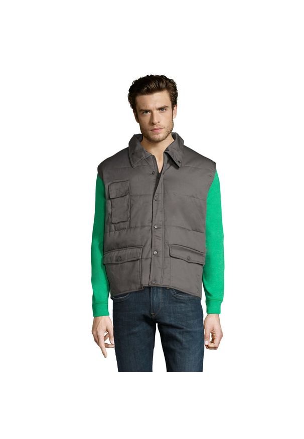 SOL'S - Koszulka Equinox Pro Dla Dorosłych Unisex. Kolor: szary. Sport: turystyka piesza