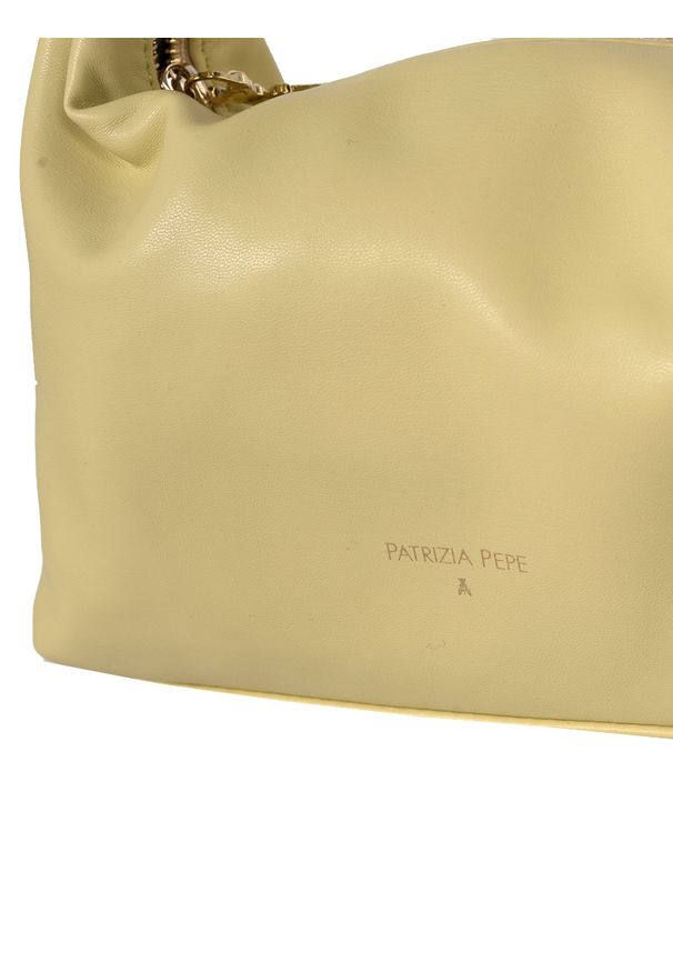 Patrizia Pepe Torebka | 8B0076/E005 | Kobieta | Żółty. Kolor: żółty. Sezon: lato. Styl: casual. Rodzaj torebki: na ramię