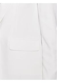 Gina Tricot Marynarka Mille 19190 Biały Regular Fit. Kolor: biały. Materiał: syntetyk #4