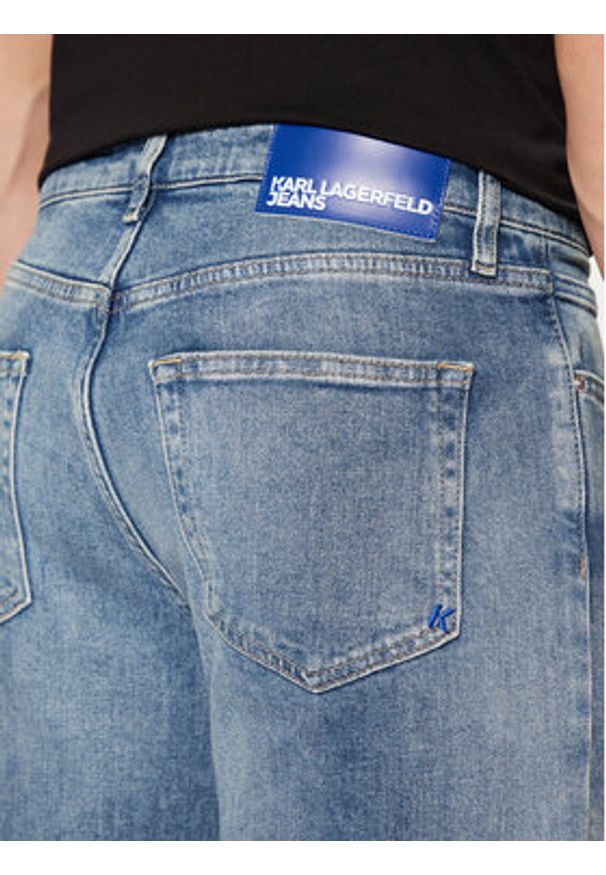 Karl Lagerfeld Jeans Jeansy A1M10100 Niebieski Regular Fit. Kolor: niebieski